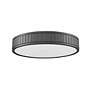 7_Madison 16 1/2" Wide Matte Black LED Ceiling Light more views