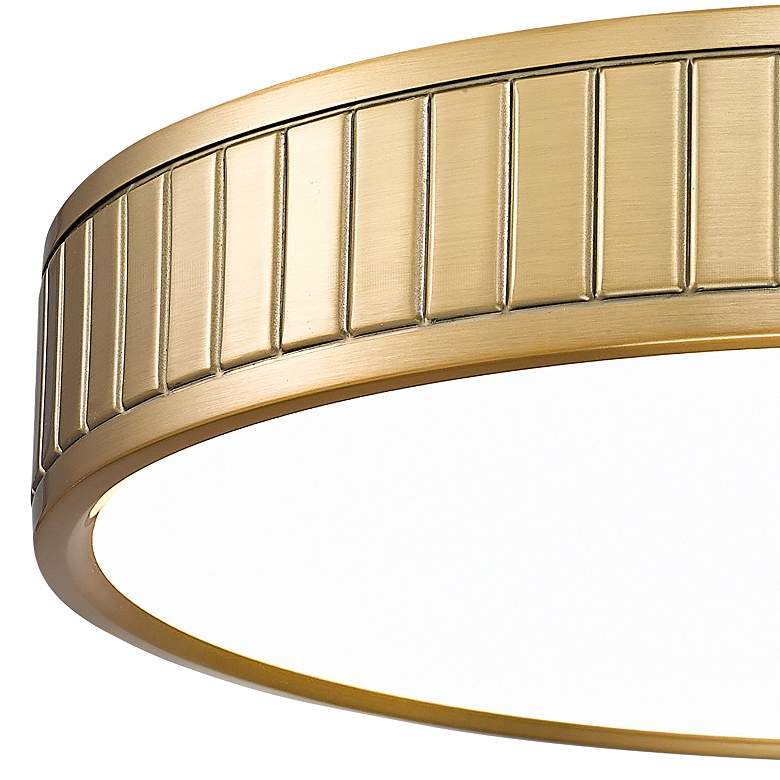 Image 4 Madison 16 1/2" Wide Modern Gold LED Ceiling Light more views
