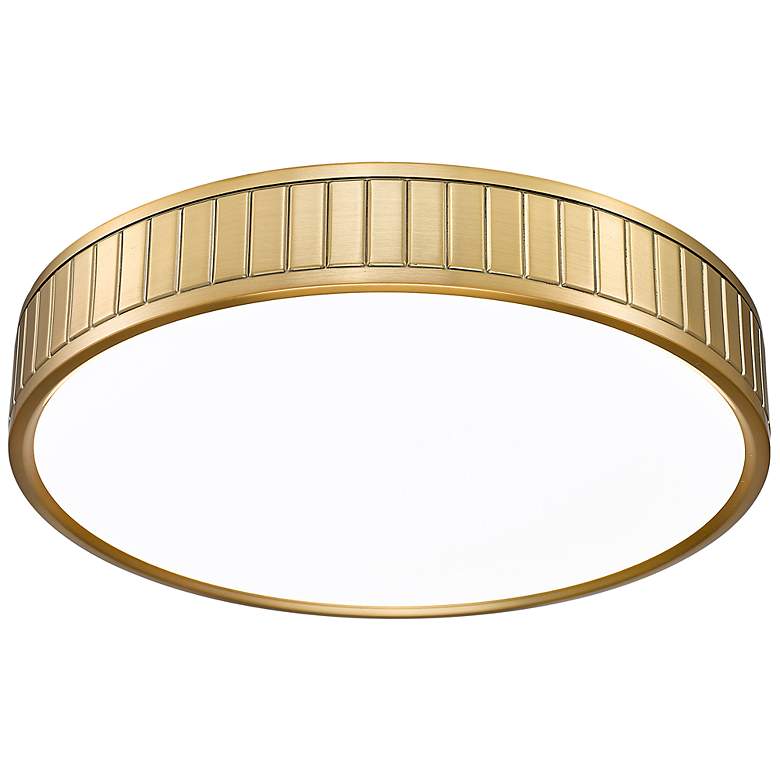 Image 7 Madison 16 1/2" Wide Modern Gold LED Ceiling Light more views