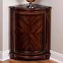 1_Madison 20" Wide Cherry Finish Corner Cabinet Table