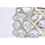 7_Madison 20"W Polished Nickel and Clear Crystal Pendant Light more views