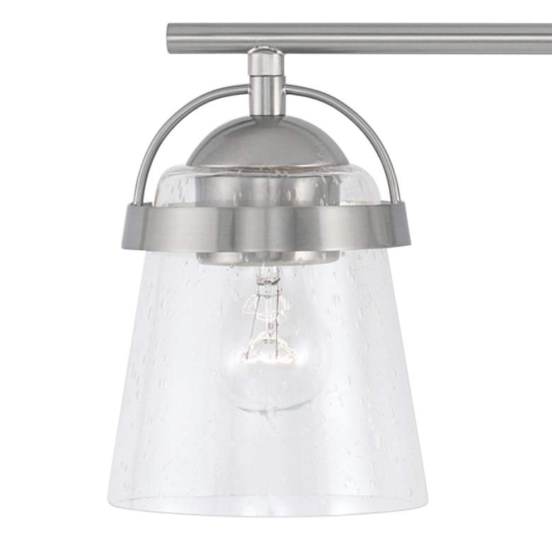 Image 3 Madison 23 1/4" Wide Brushed Nickel 3-Light Bath Light more views