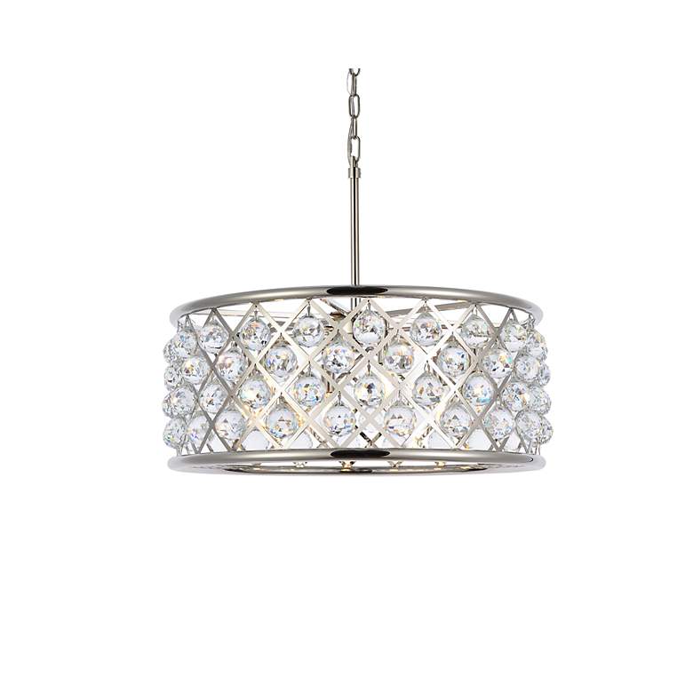 Image 4 Madison 25" Wide Polished Nickel Pendant Light more views