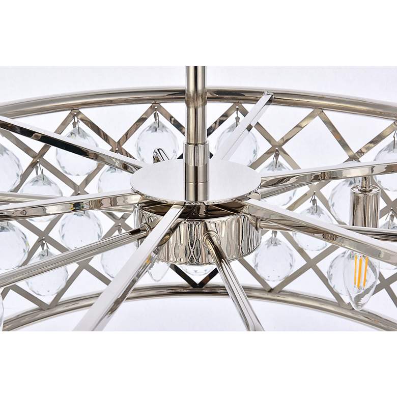 Image 6 Madison 25" Wide Polished Nickel Pendant Light more views