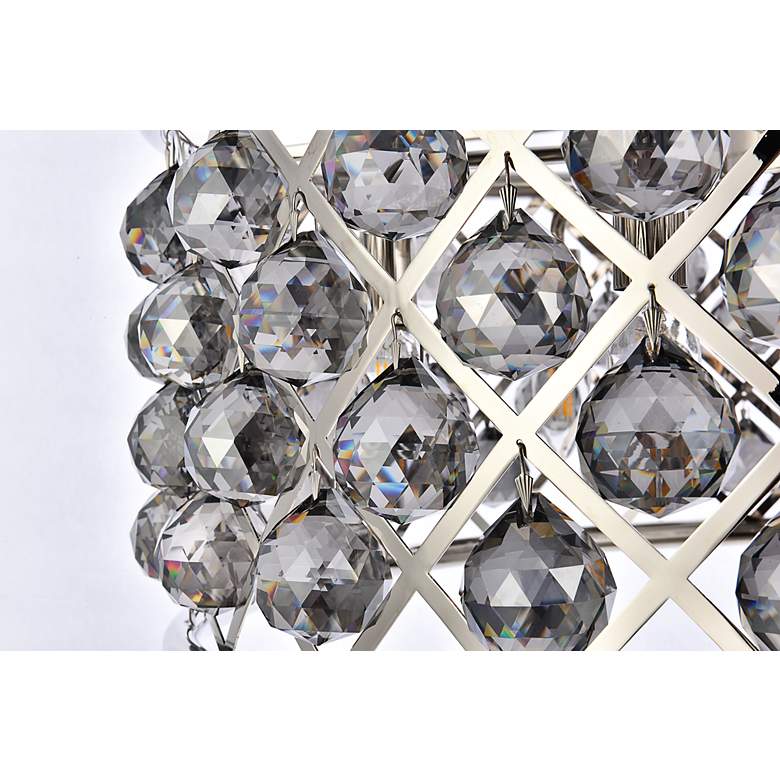 Image 7 Madison 25"W Polished Nickel Pendant Light w/ Silver Shade more views
