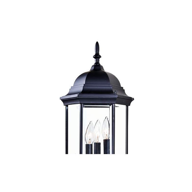 Image 2 Madison 3-Light Matte Black Wall Light more views