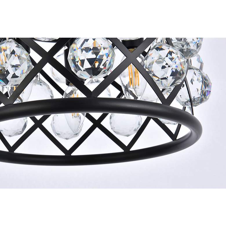 Image 5 Madison 3 Lt Matte Black Pendant Clear more views