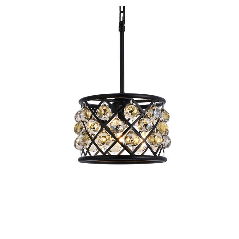Image 4 Madison 3 Lt Matte Black Pendant Golden Teak more views