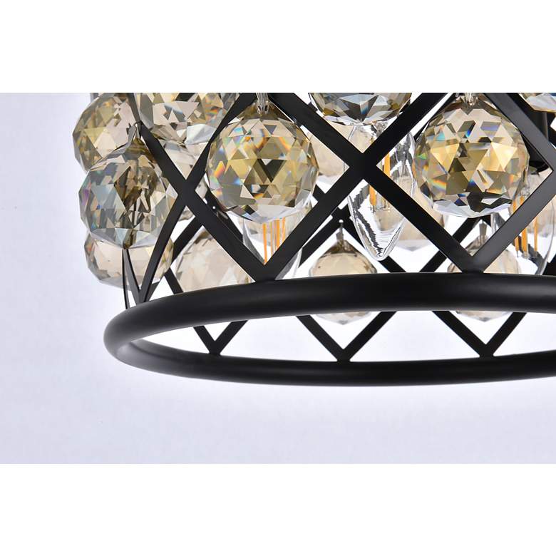 Image 5 Madison 3 Lt Matte Black Pendant Golden Teak more views