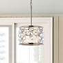 1_Madison 3 Lt Polished Nickel Pendant Clear