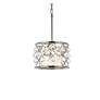 4_Madison 3 Lt Polished Nickel Pendant Clear more views