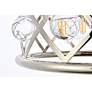 5_Madison 3 Lt Polished Nickel Pendant Clear more views