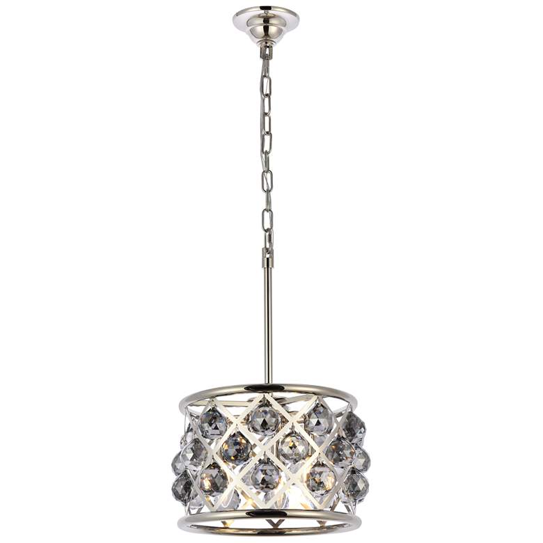 Image 1 Madison 3 Lt Polished Nickel Pendant Silver Shade (Grey)