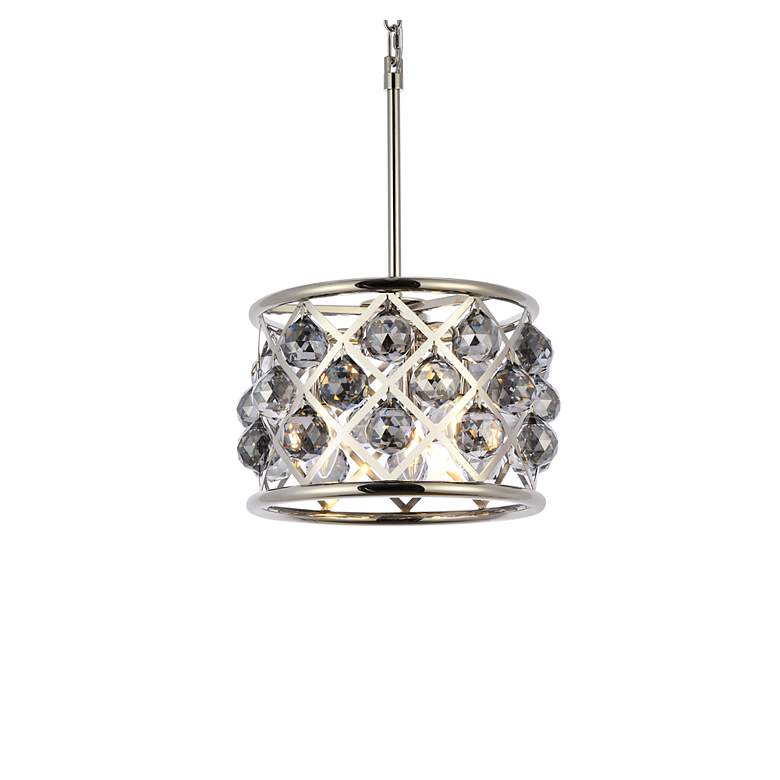 Image 4 Madison 3 Lt Polished Nickel Pendant Silver Shade (Grey) more views