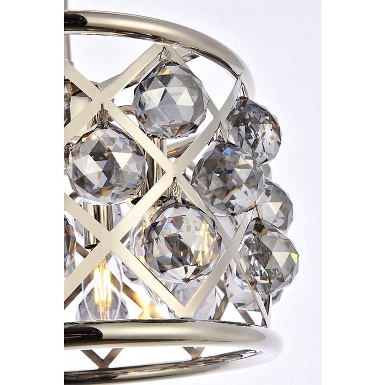 Image 5 Madison 3 Lt Polished Nickel Pendant Silver Shade (Grey) more views