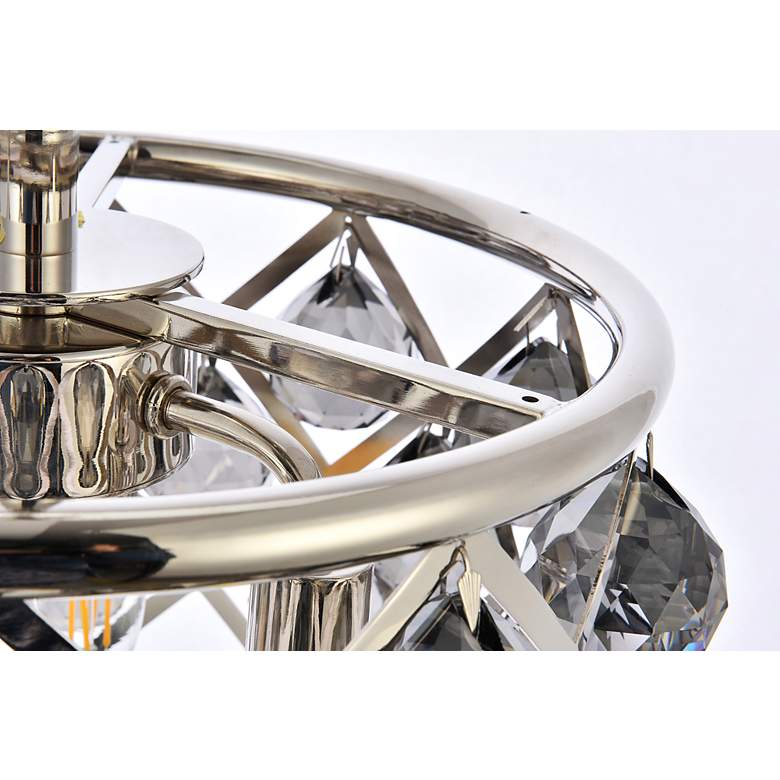 Image 6 Madison 3 Lt Polished Nickel Pendant Silver Shade (Grey) more views