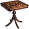 Madison 30" Wide Cherry Reversible Board Game Table