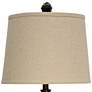 Madison 31" Beige Shades with Bronze Table Lamps Set of 2