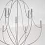 3_Madison 32 1/2" Wide Brushed Nickel 9-Light Chandelier more views