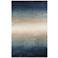 Madison 3401 Blue Ocean Elements Shag Area Rug