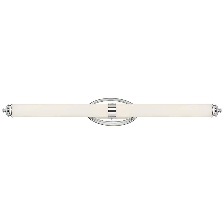 Image 2 Madison 39 1/4" Wide Chrome Metal Bar LED Bath Light
