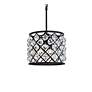 4_Madison 4 Lt Matte Black Pendant Clear more views