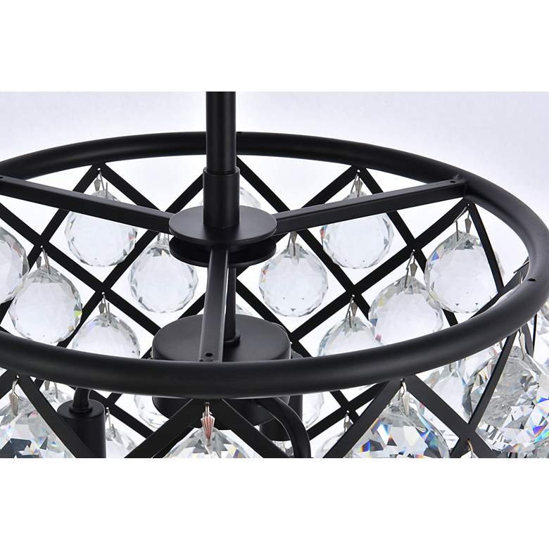 Image 7 Madison 4 Lt Matte Black Pendant Clear more views