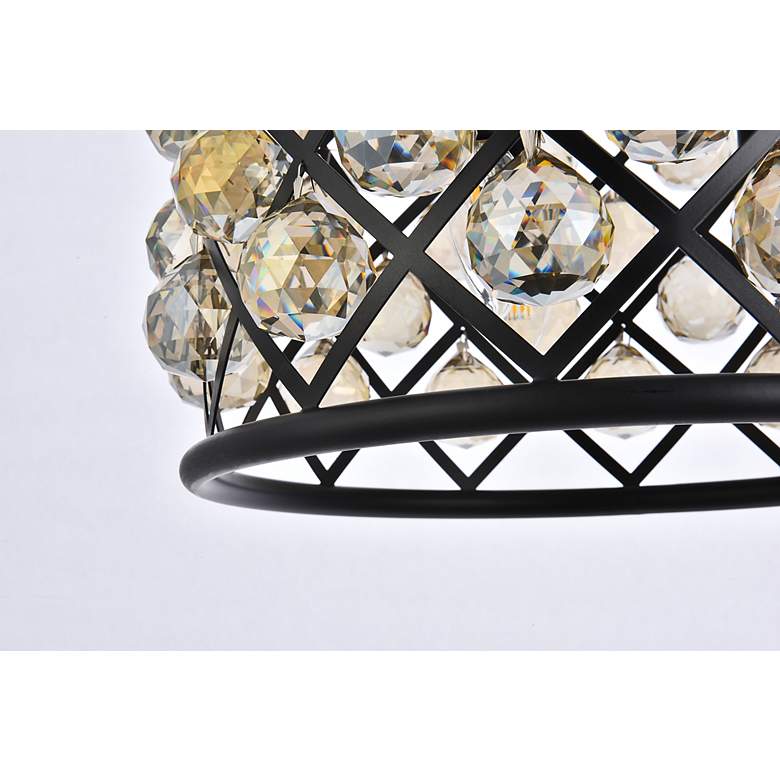 Image 5 Madison 4 Lt Matte Black Pendant Golden Teak more views