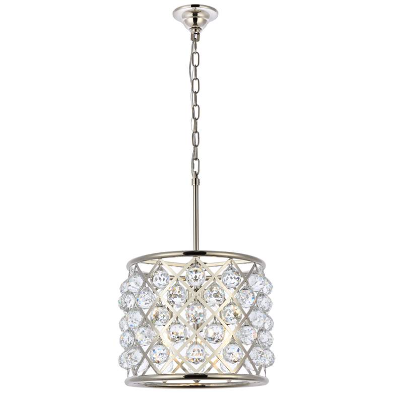Image 1 Madison 4 Lt Polished Nickel Pendant Clear
