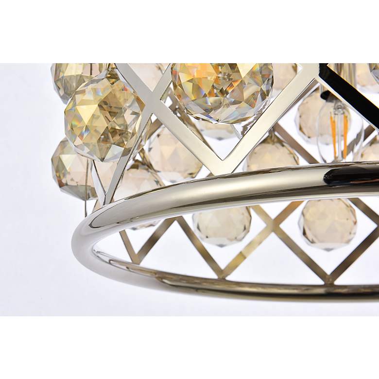 Image 5 Madison 4 Lt Polished Nickel Pendant Golden Teak more views