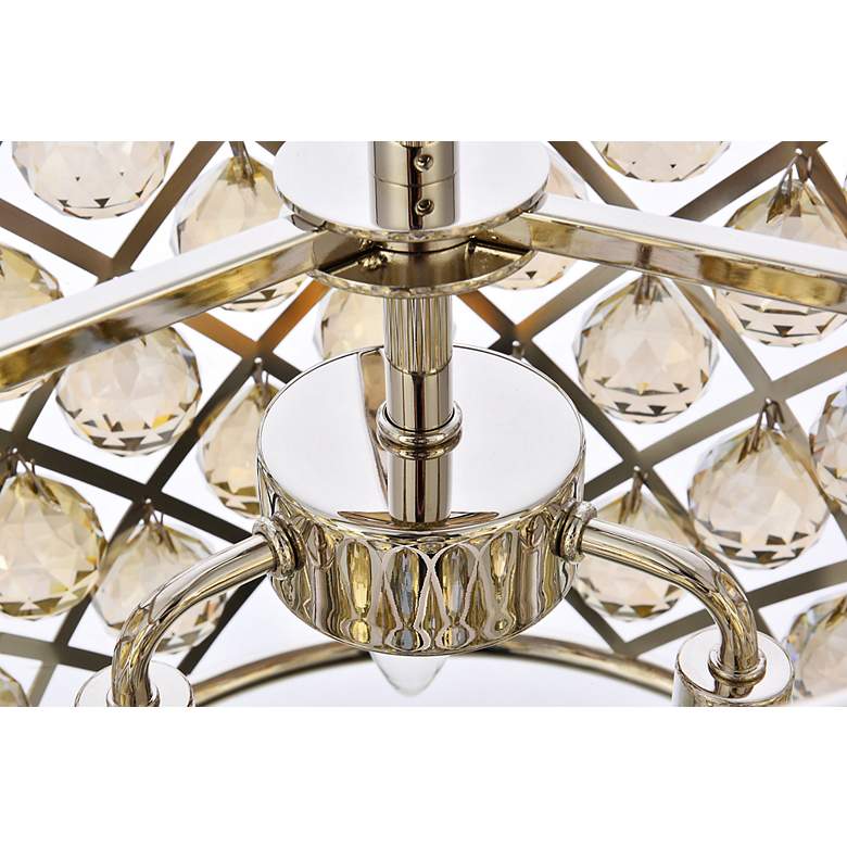 Image 7 Madison 4 Lt Polished Nickel Pendant Golden Teak more views