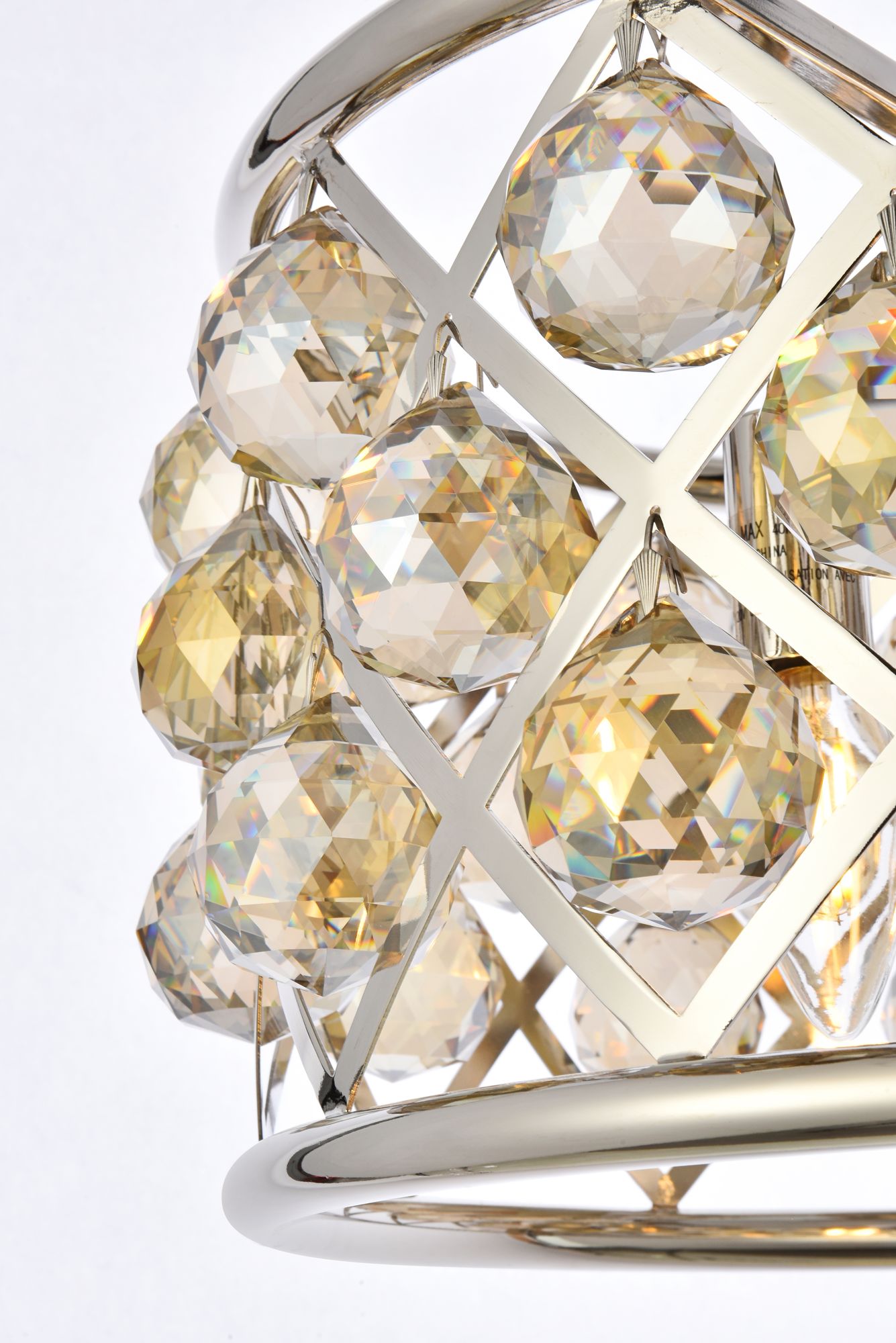 Image 5 Madison 4 Lt Polished Nickel Pendant Golden Teak more views