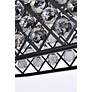 5_Madison 6 Lt Matte Black Chandelier Silver Shade (Grey) more views