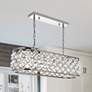 Thumbnail1 of Madison 6 Lt Polished Nickel Chandelier Clear