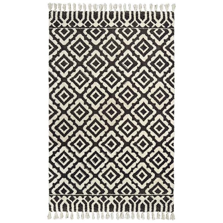Image 1 Madison 61406 5'x8' Ivory and Brown Area Rug