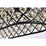 5_Madison 7 Lt Matte Black Chandelier Golden Teak more views