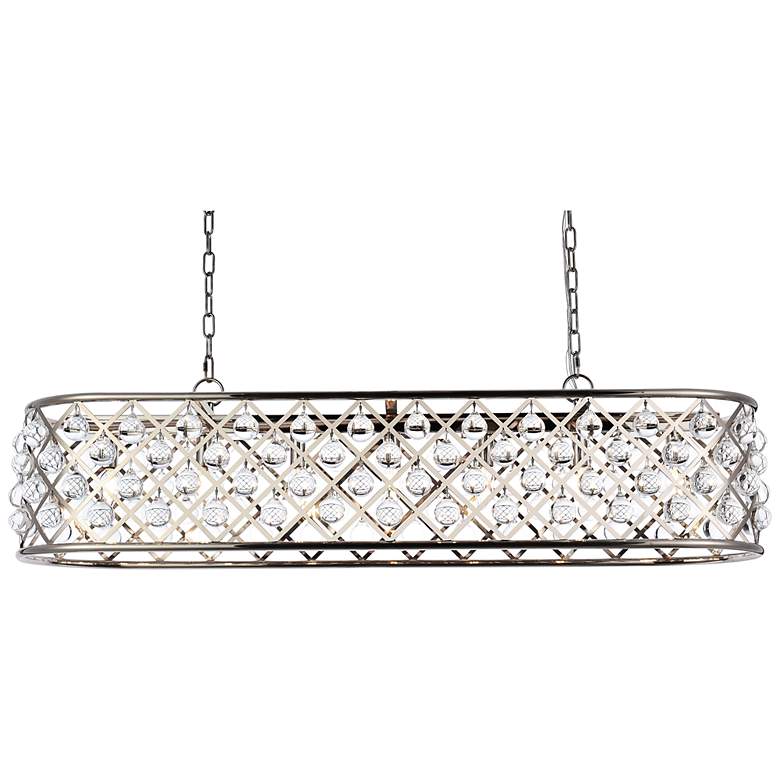 Image 4 Madison 7 Lt Polished Nickel Chandelier Clear more views