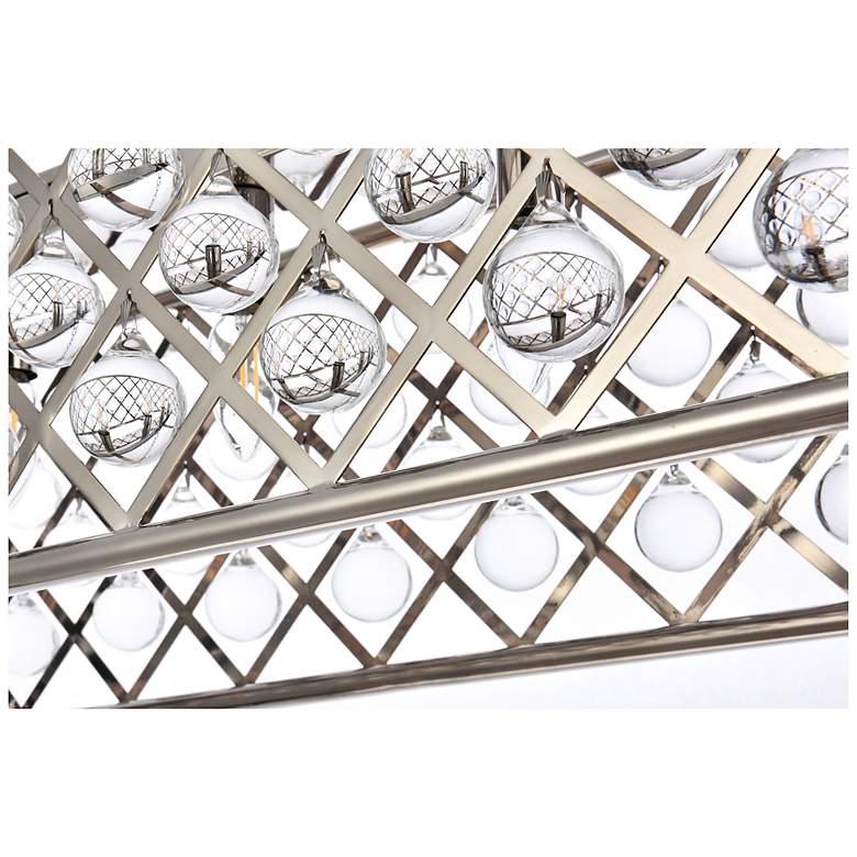 Image 5 Madison 7 Lt Polished Nickel Chandelier Clear more views