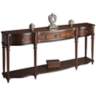 Madison 72" Wide Cherry Finish Console Table