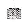 4_Madison 8 Lt Matte Black Chandelier Clear more views