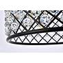 5_Madison 8 Lt Matte Black Chandelier Clear more views