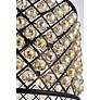 7_Madison 8 Lt Matte Black Chandelier Golden Teak more views