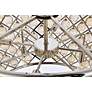6_Madison 8 Lt Polished Nickel Chandelier Golden Teak more views