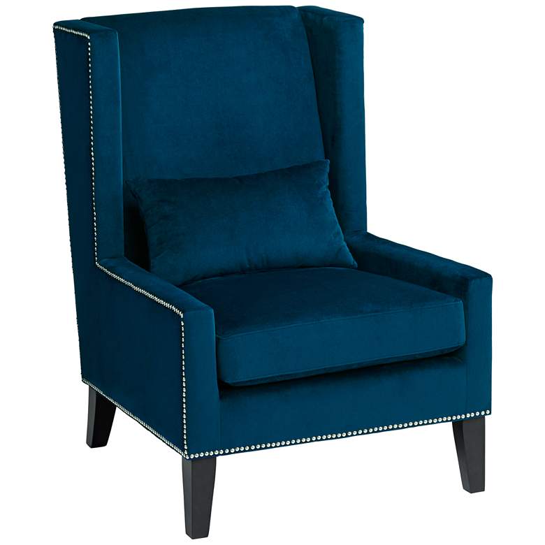 Image 1 Madison Blue Upholstered Armchair