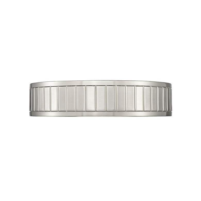 Image 4 Madison by Z-Lite Brushed Nickel 1 Light Flush Mount more views