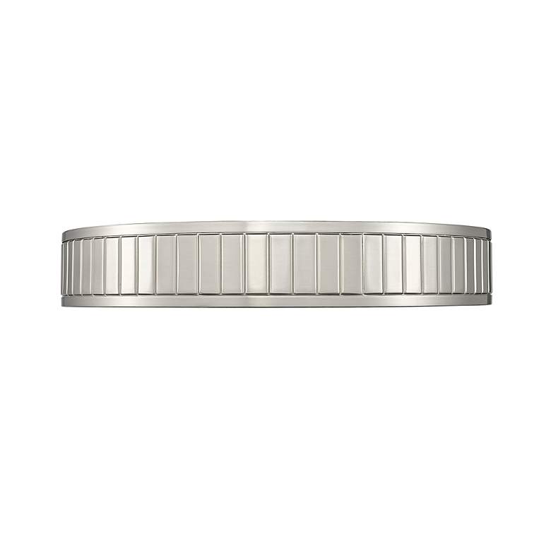 Image 4 Madison by Z-Lite Brushed Nickel 1 Light Flush Mount more views