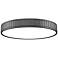 Madison by Z-Lite Matte Black 1 Light Flush Mount