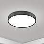1_Madison by Z-Lite Matte Black 1 Light Flush Mount