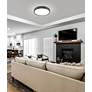 4_Madison by Z-Lite Matte Black 1 Light Flush Mount more views
