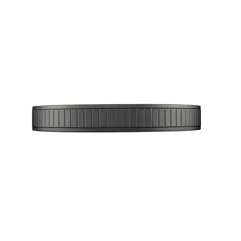 Image 5 Madison by Z-Lite Matte Black 1 Light Flush Mount more views